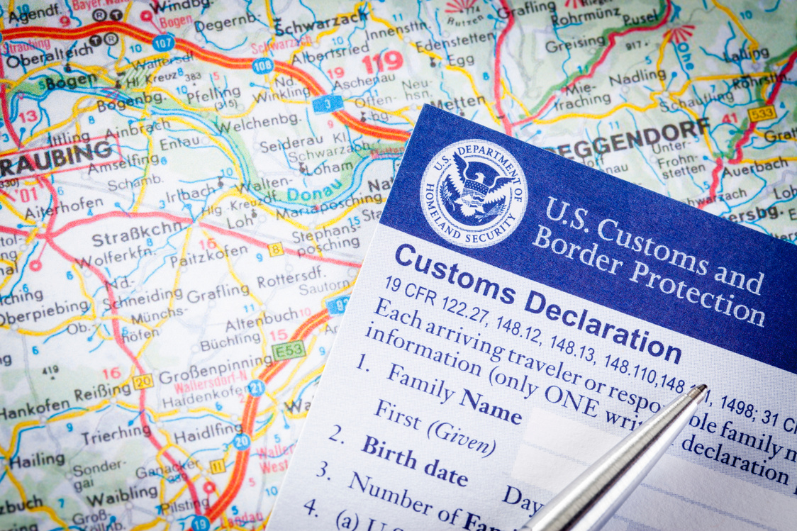 US Customs Declaration